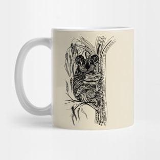 Koala Aussie Tangle - Transparent Background Mug